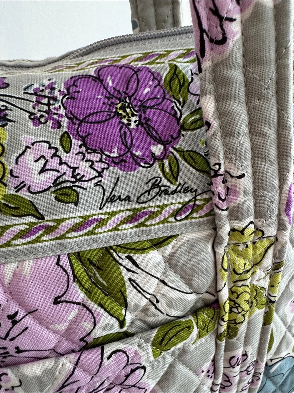 Vera Bradley Villager Tote & Wristlet Wallet Watercolor Floral